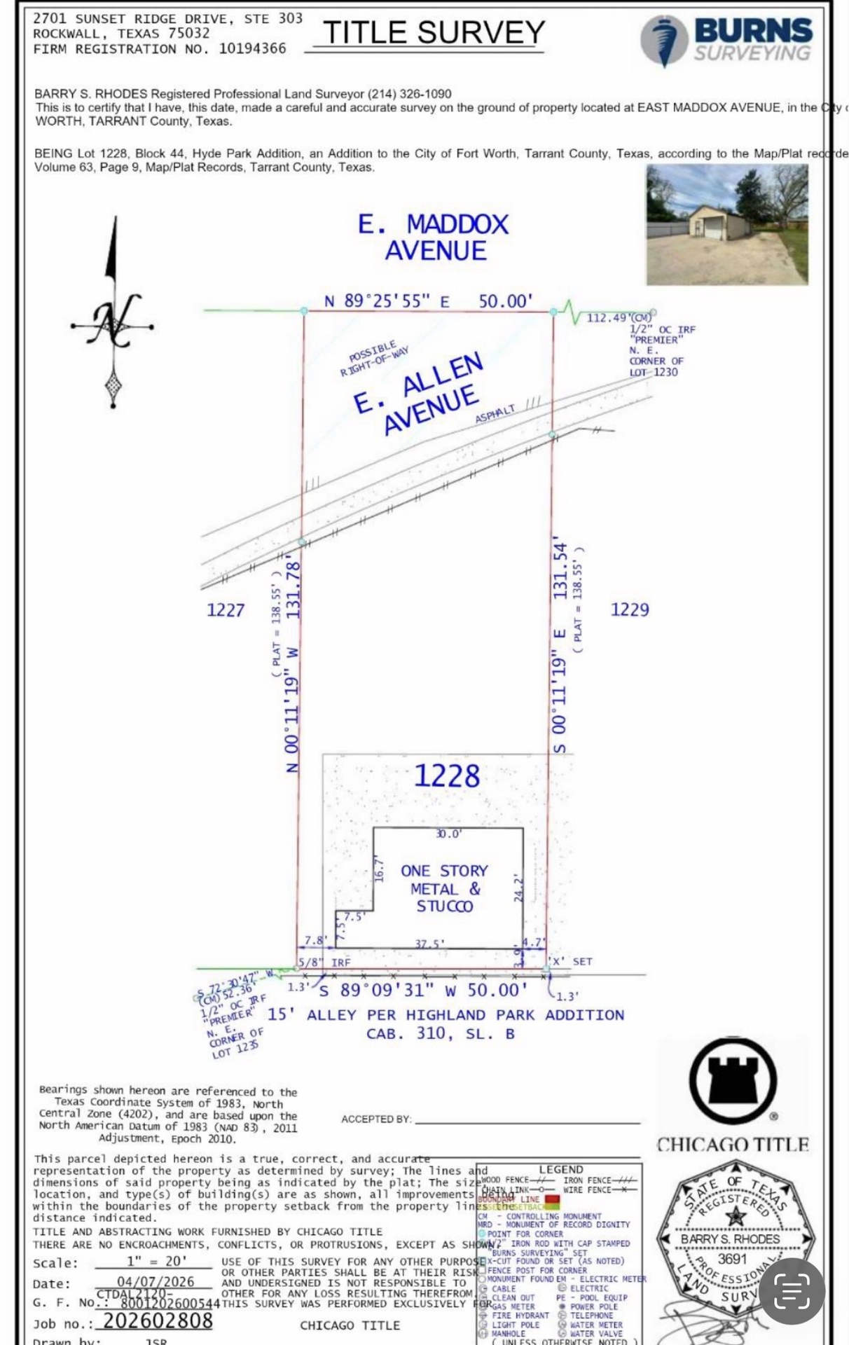 1226-1230 E Maddox ave, Fort Worth, TX, 76104