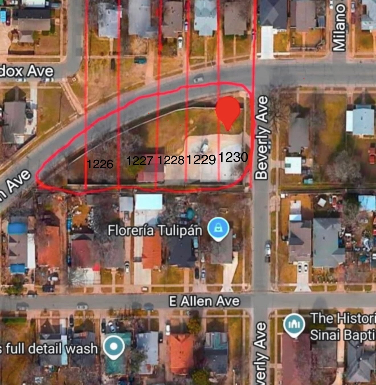 1226-1230 E Maddox ave, Fort Worth, TX, 76104